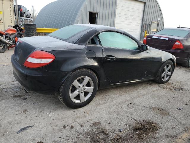 WDBWK54F96F076983 - 2006 MERCEDES-BENZ SLK 280 BLACK photo 3