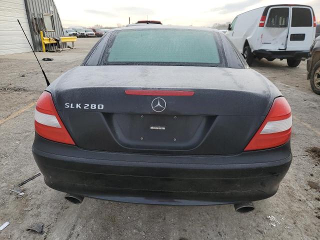 WDBWK54F96F076983 - 2006 MERCEDES-BENZ SLK 280 BLACK photo 6