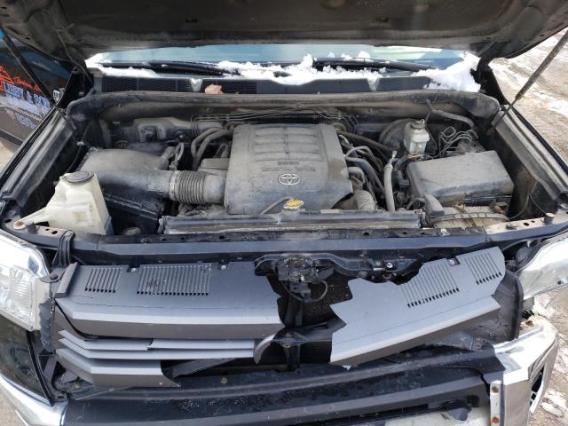 5TFUY5F11EX348783 - 2014 TOYOTA TUNDRA DOUBLE CAB SR/SR5 BLACK photo 11