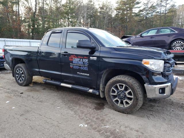 5TFUY5F11EX348783 - 2014 TOYOTA TUNDRA DOUBLE CAB SR/SR5 BLACK photo 4