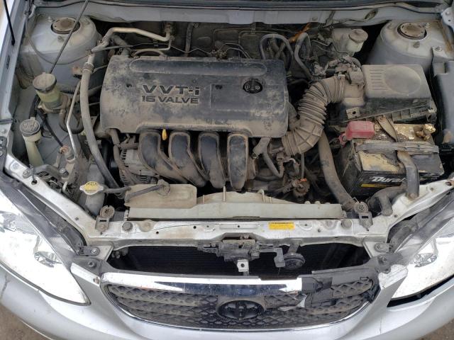 2T1BR32E67C843015 - 2007 TOYOTA COROLLA CE SILVER photo 11