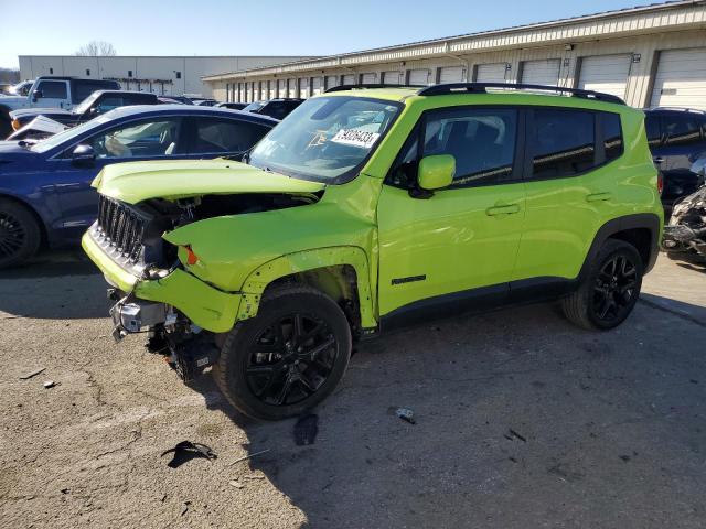 ZACCJBBB4JPJ14936 - 2018 JEEP RENEGADE LATITUDE GREEN photo 1