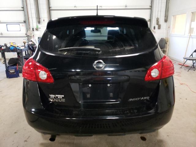 JN8AS5MV7AW141796 - 2010 NISSAN ROGUE S BLACK photo 6