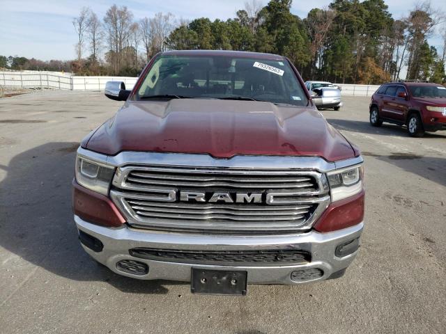 1C6RREJT7KN582243 - 2019 RAM 1500 LARAMIE BURGUNDY photo 5