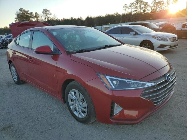 KMHD74LF4LU901319 - 2020 HYUNDAI ELANTRA SE RED photo 4