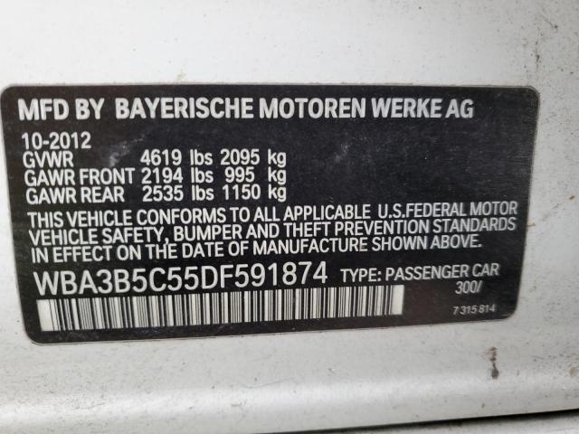 WBA3B5C55DF591874 - 2013 BMW 328 XI SULEV WHITE photo 13