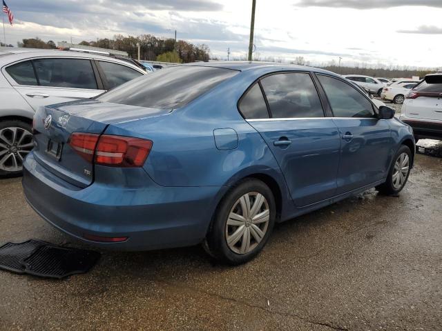 3VW2B7AJ2HM281758 - 2017 VOLKSWAGEN JETTA S BLUE photo 3