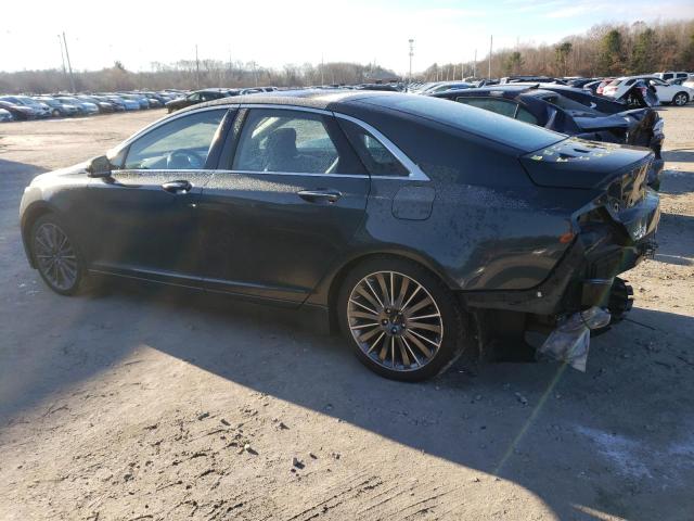 3LN6L2LUXFR616286 - 2015 LINCOLN MKZ HYBRID CHARCOAL photo 2