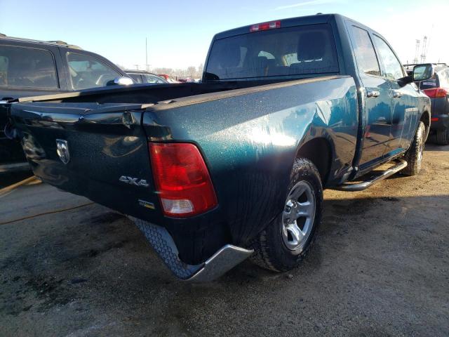 1D7RV1GP4BS622616 - 2011 DODGE RAM 1500 GREEN photo 3