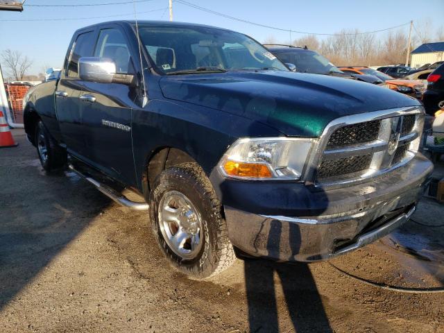 1D7RV1GP4BS622616 - 2011 DODGE RAM 1500 GREEN photo 4