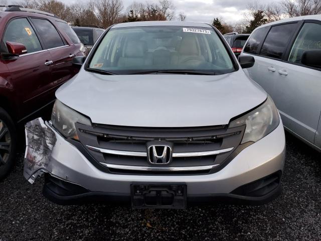 2HKRM4H30CH632148 - 2012 HONDA CR-V LX SILVER photo 5