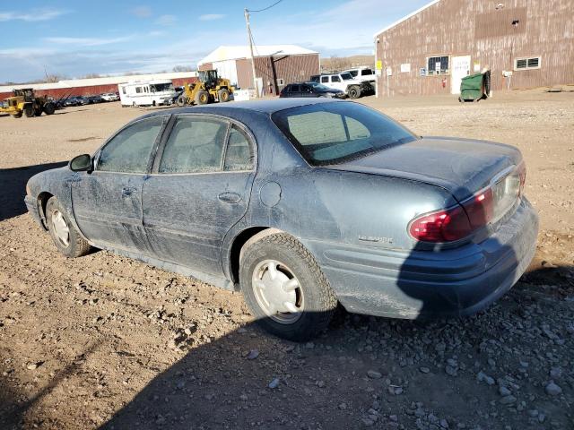 1G4HP54K3Y4154855 - 2000 BUICK LESABRE CUSTOM BLUE photo 2