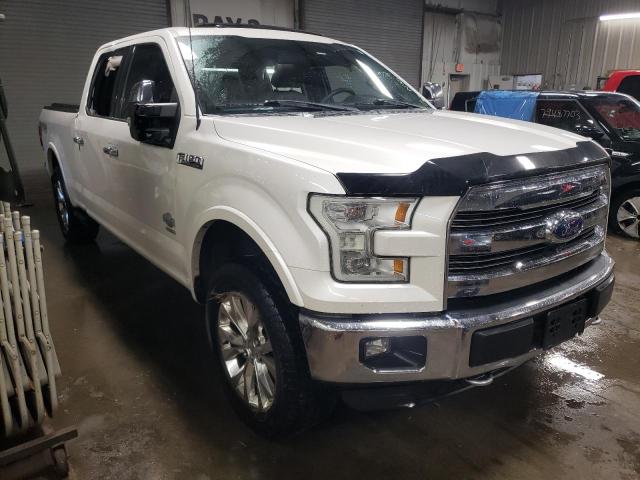 1FTFW1EG1FFC88413 - 2015 FORD F150 SUPERCREW WHITE photo 4