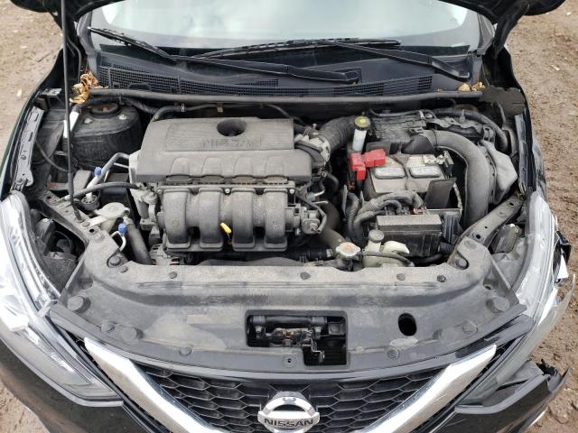 3N1AB7AP7HY253310 - 2017 NISSAN SENTRA S BLACK photo 11