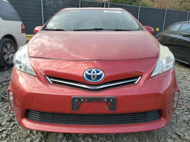 JTDZN3EU8C3075831 - 2012 TOYOTA PRIUS V RED photo 5