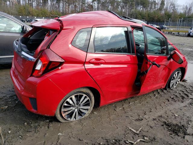 3HGGK5H89FM726589 - 2015 HONDA FIT EX RED photo 3