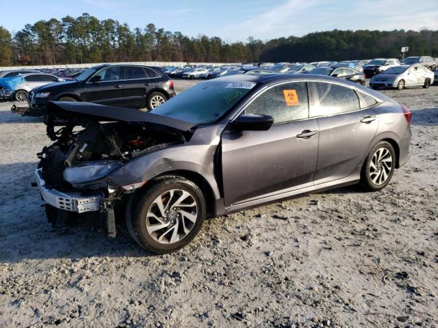 19XFC2F78JE022712 - 2018 HONDA CIVIC EX GRAY photo 1