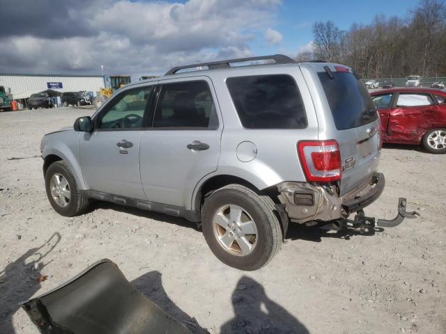 1FMCU0D7XCKA55438 - 2012 FORD ESCAPE XLT SILVER photo 2