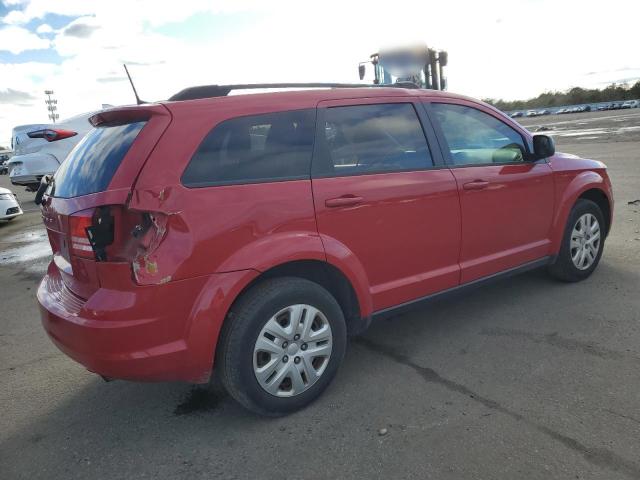 3C4PDCAB2JT521021 - 2018 DODGE JOURNEY SE RED photo 3