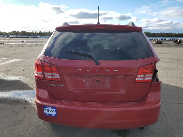 3C4PDCAB2JT521021 - 2018 DODGE JOURNEY SE RED photo 6