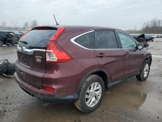 2HKRM4H5XFH625231 - 2015 HONDA CR-V EX BURGUNDY photo 3