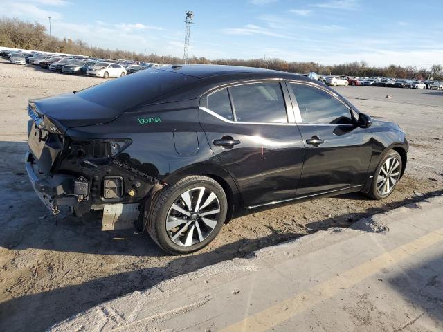 3N1AB8CV5NY251696 - 2022 NISSAN SENTRA SV BLACK photo 3