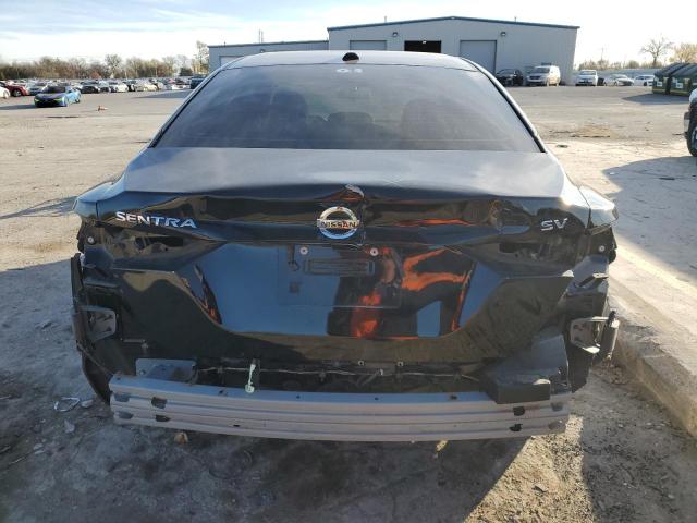 3N1AB8CV5NY251696 - 2022 NISSAN SENTRA SV BLACK photo 6