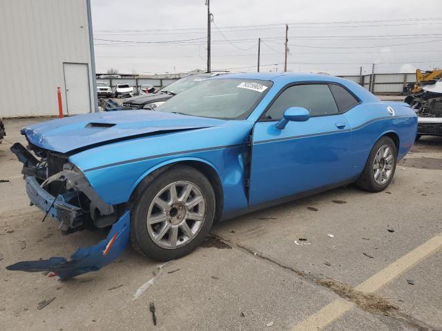 2C3CDZBG3FH805239 - 2015 DODGE CHALLENGER SXT PLUS BLUE photo 1