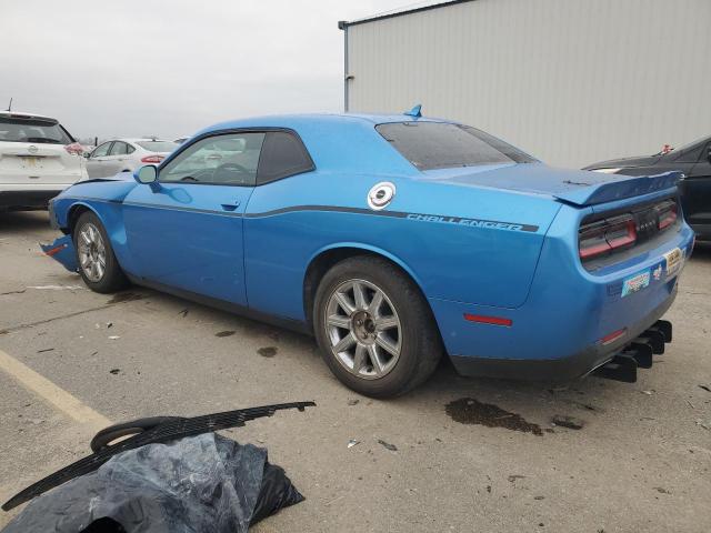 2C3CDZBG3FH805239 - 2015 DODGE CHALLENGER SXT PLUS BLUE photo 2