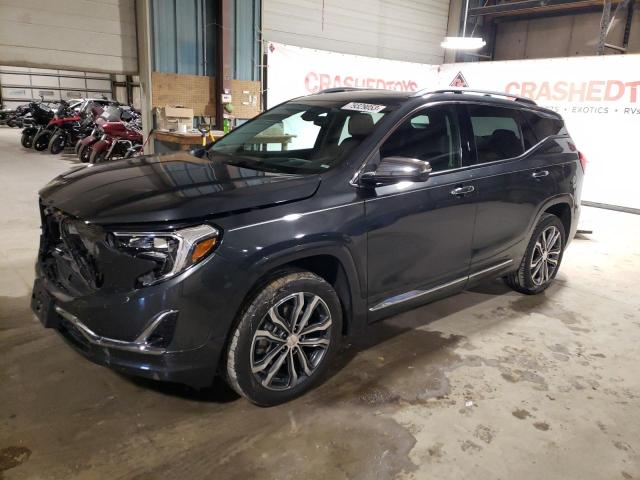 3GKALXEX3JL280547 - 2018 GMC TERRAIN DENALI BLUE photo 1