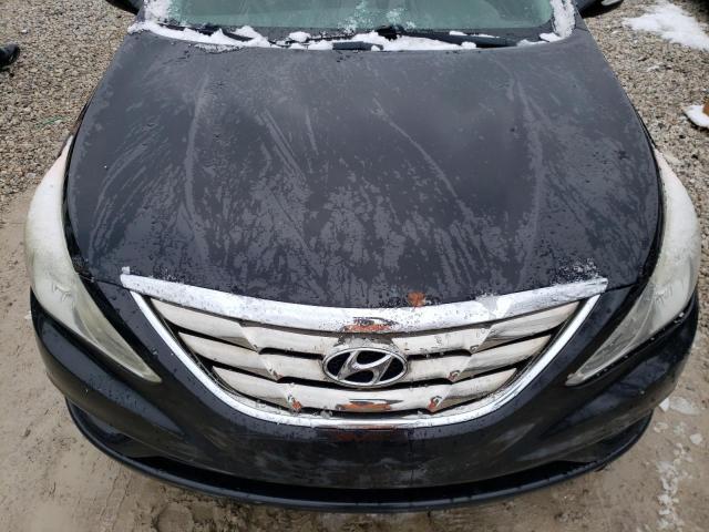 5NPEC4AC5CH331323 - 2012 HYUNDAI SONATA SE BLACK photo 11