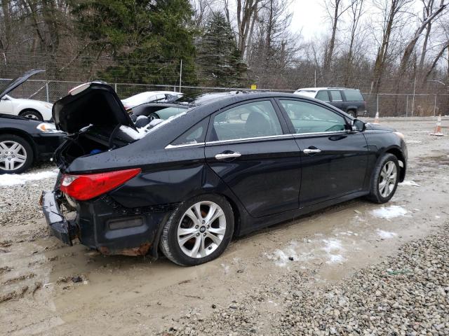 5NPEC4AC5CH331323 - 2012 HYUNDAI SONATA SE BLACK photo 3