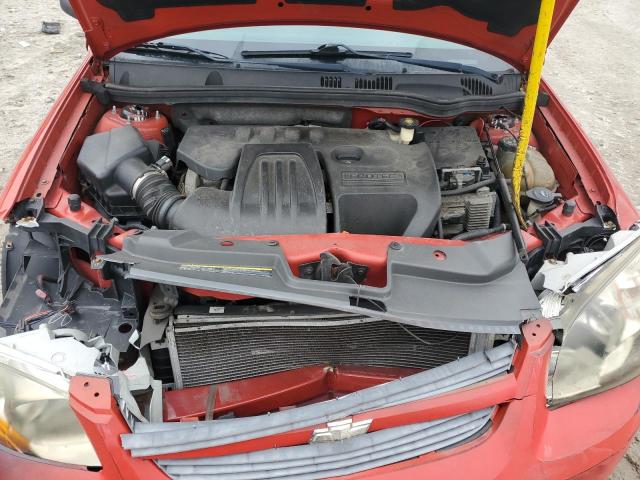 1G1AK58F487275967 - 2008 CHEVROLET COBALT LS RED photo 11