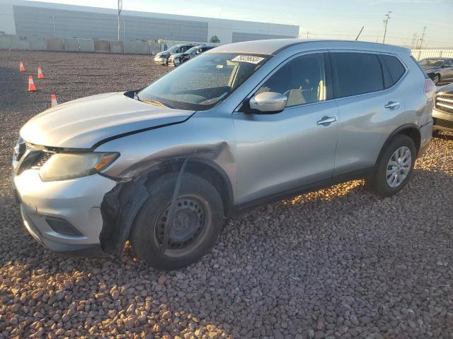 KNMAT2MT5FP547146 - 2015 NISSAN ROGUE S SILVER photo 1