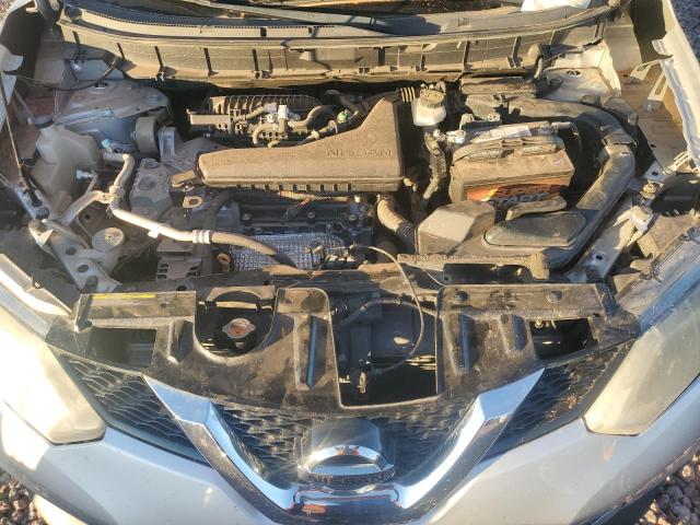 KNMAT2MT5FP547146 - 2015 NISSAN ROGUE S SILVER photo 11