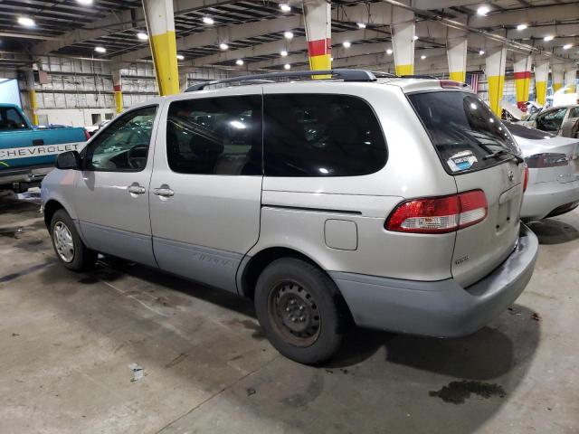 4T3ZF13C91U386027 - 2001 TOYOTA SIENNA LE GRAY photo 2