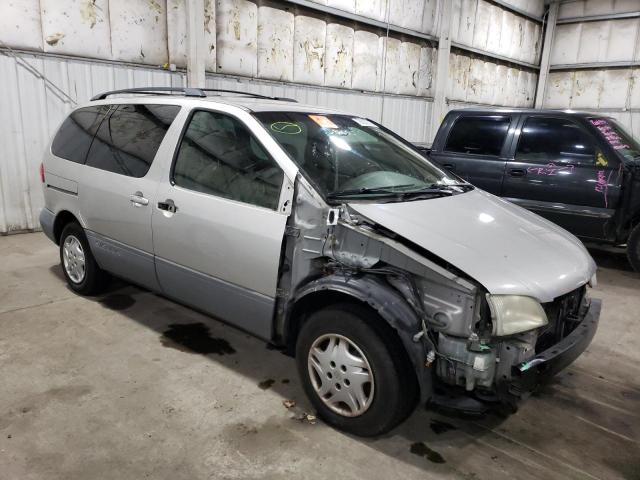 4T3ZF13C91U386027 - 2001 TOYOTA SIENNA LE GRAY photo 4