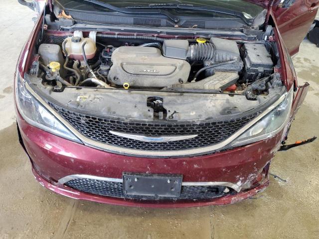 2C4RC1BGXJR261609 - 2018 CHRYSLER PACIFICA TOURING L MAROON photo 12