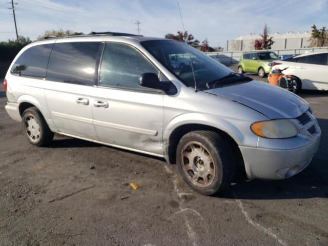 2D4GP44L75R266766 - 2005 DODGE CARAVAN SXT SILVER photo 4