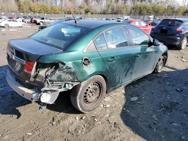 1G1PA5SG7E7347934 - 2014 CHEVROLET CRUZE LS GREEN photo 3