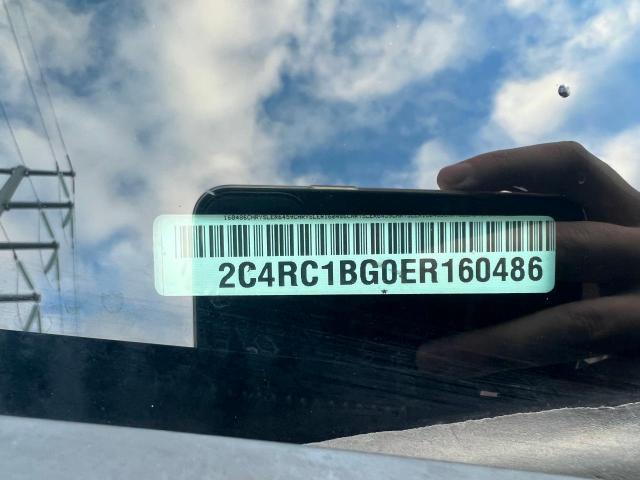 2C4RC1BG0ER160486 - 2014 CHRYSLER TOWN & COU TOURING შავი ფოტო 10