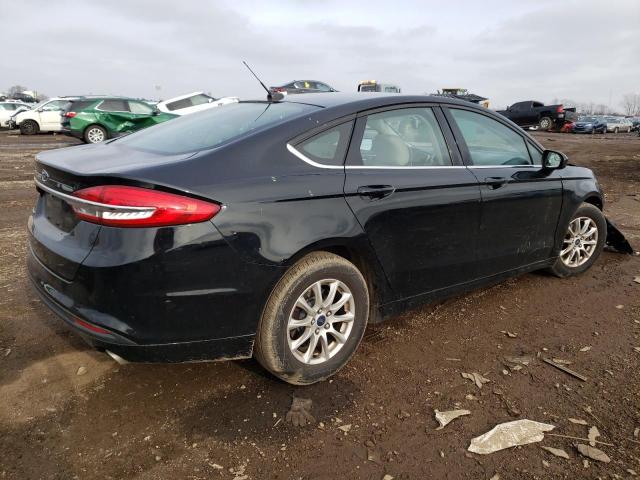 3FA6P0G7XHR138574 - 2017 FORD FUSION S BLACK photo 3