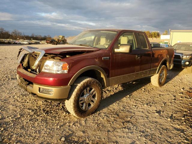 1FTPX14534NB29736 - 2004 FORD F150 BURGUNDY photo 1