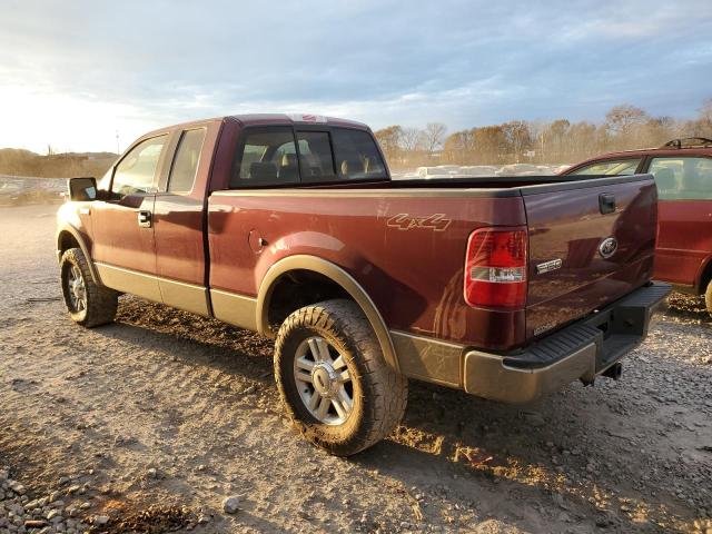 1FTPX14534NB29736 - 2004 FORD F150 BURGUNDY photo 2