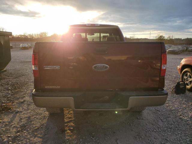 1FTPX14534NB29736 - 2004 FORD F150 BURGUNDY photo 6