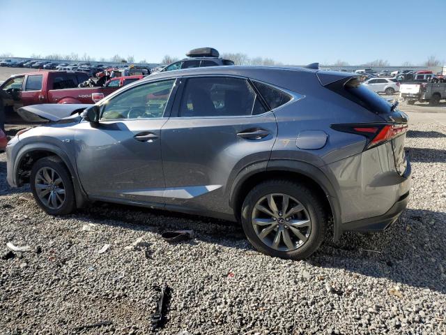 JTJSARBZ0M2193599 - 2021 LEXUS NX 300 BASE GRAY photo 2