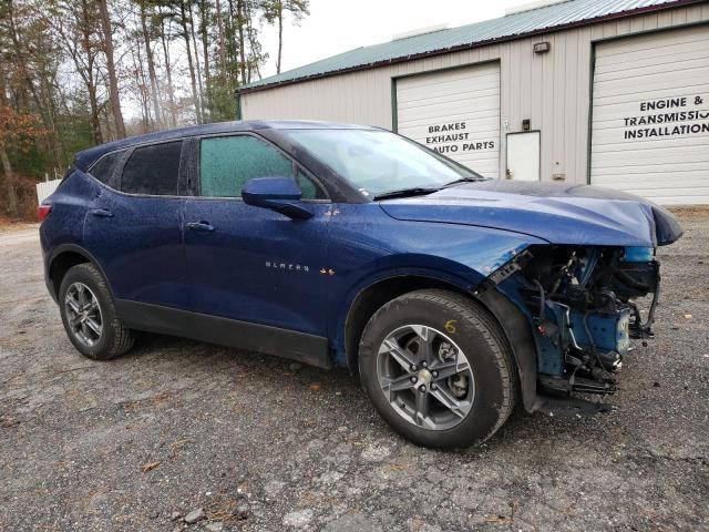 3GNKBHR4XPS148383 - 2023 CHEVROLET BLAZER 2LT BLUE photo 4