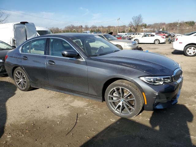 3MW5R7J09L8B11382 - 2020 BMW 330XI GRAY photo 4