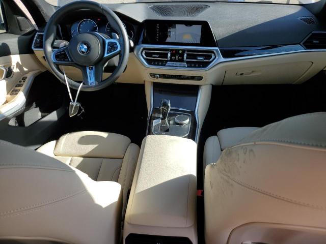 3MW5R7J09L8B11382 - 2020 BMW 330XI GRAY photo 8