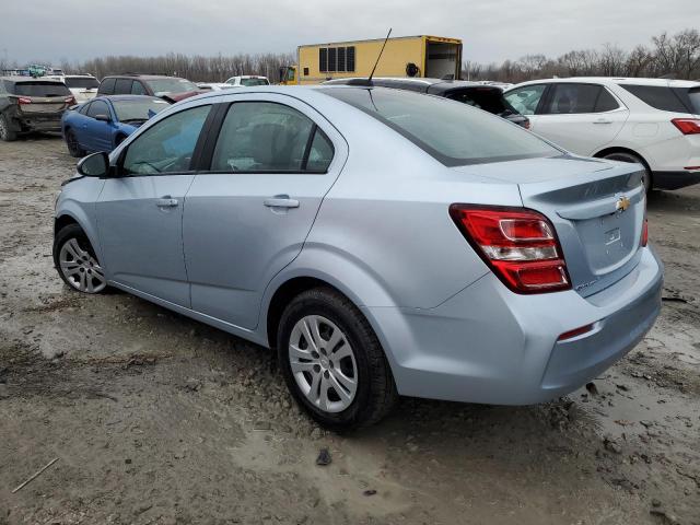 1G1JB5SH6H4166504 - 2017 CHEVROLET SONIC LS 蓝色 照片 2